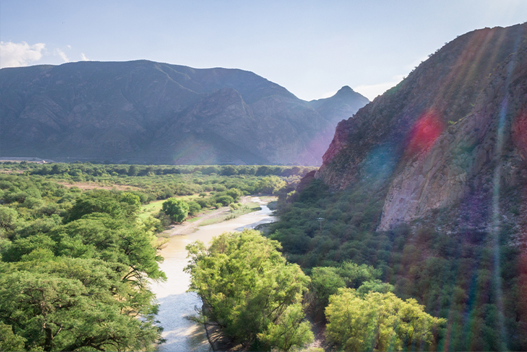 Fotografía del Cañón de Fernández