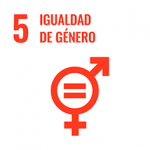 Ícono ODS 5: Igualdad de género