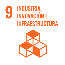 Ícono ODS 9 Industria, innovación e infraestructura
