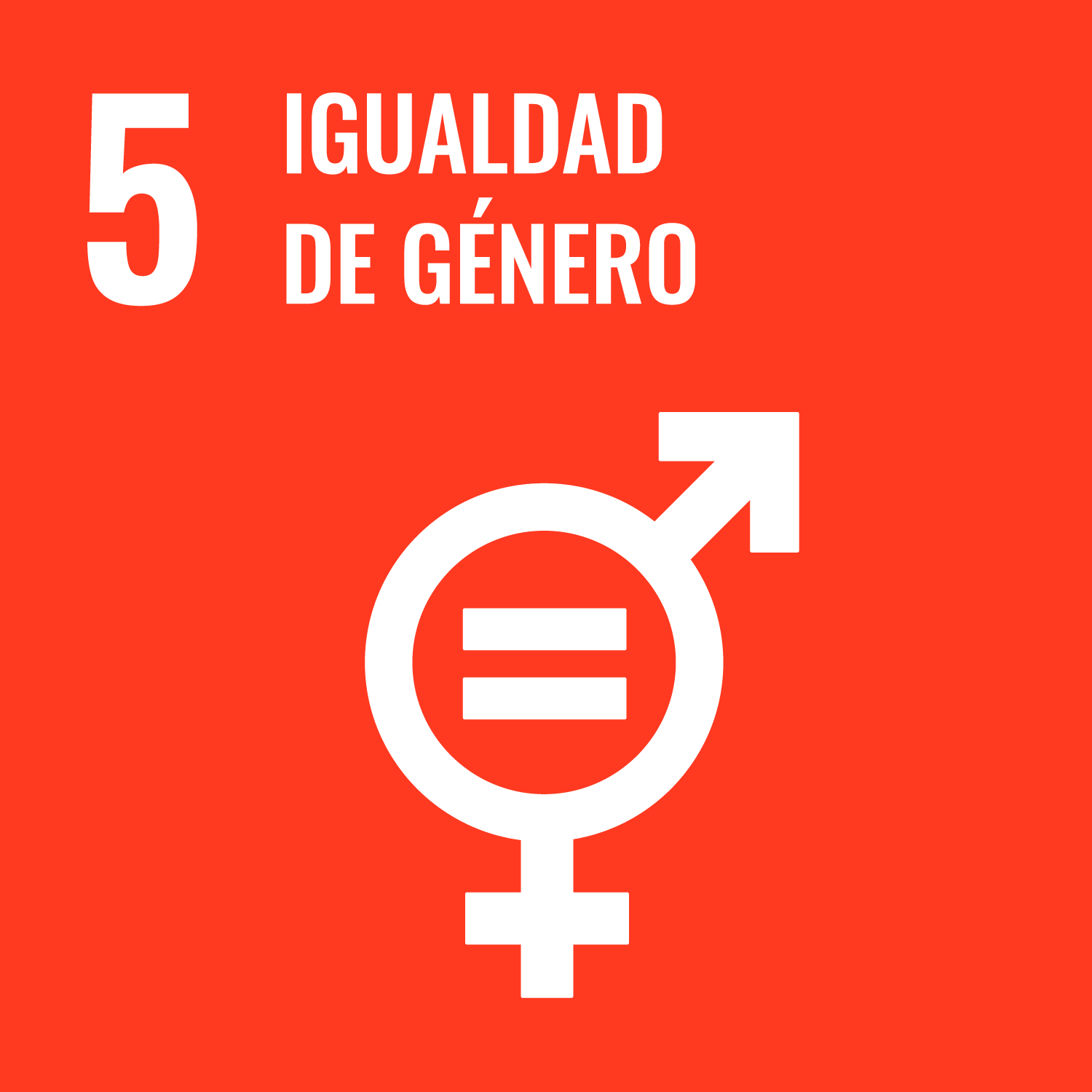 5: Igualdad de género