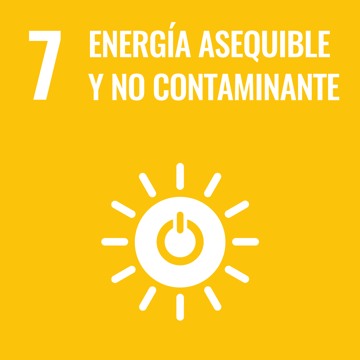 7: Energía asequible y no contaminante